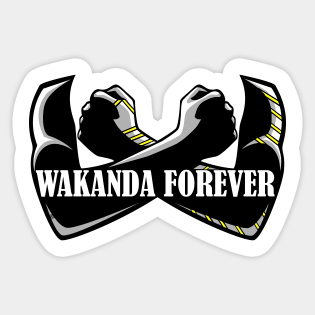 Wakanda Forever - Witer Soldier 1 Sticker by Wakanda Forever